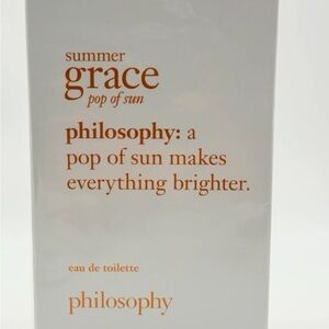Philosophy Summer Grace Pop of Sun Eau de Toilette - 4 oz.